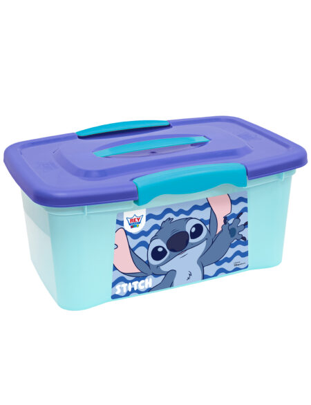 CAJA ULTRAFORTE 6.5 L DISNEY STITCH - PAQUETE X 24 UND