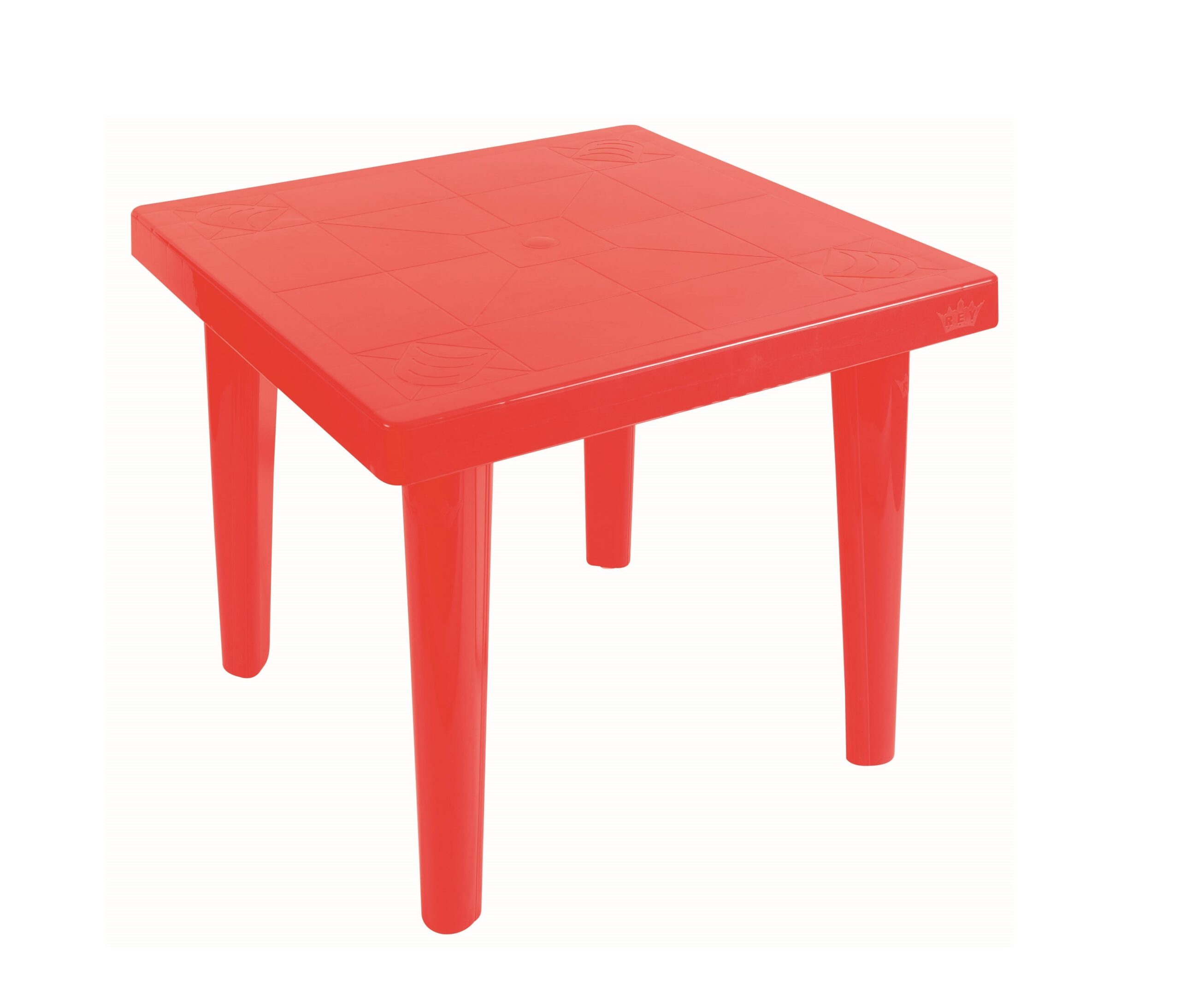 MESA CUADRADA LEO COLORES PAQUETE X 4 UND